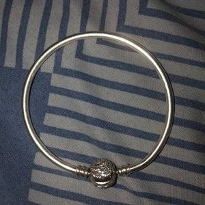 Pandora Beauty And The Beast Bangle Bracelet